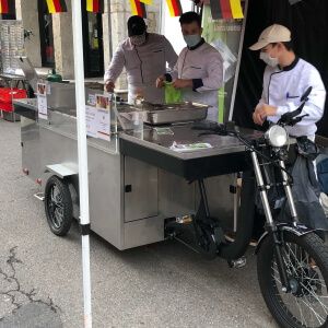 Foodtruck electric scooter bike